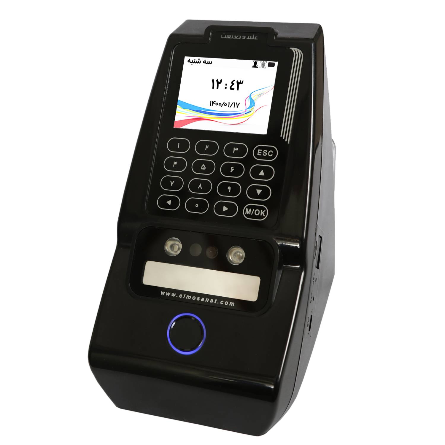 دستگاه حضور و غیاب مدل ST-Elite H1 شبکه/ usb/Wifi ) 1000 چهره-اثرانگشت-کارت)